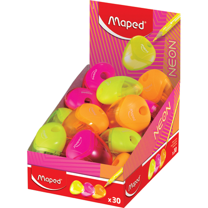 Maped Taille-crayon i-gloo NEON, assorti, prsentoir de 30