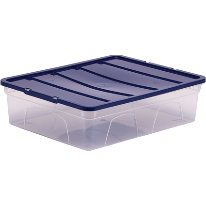 Fellowes Bote de rangement BANKERS BOX, 12 L, transparent