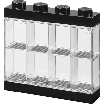 LEGO Vitrine pour figurines DISPLAY CASE 8, noir