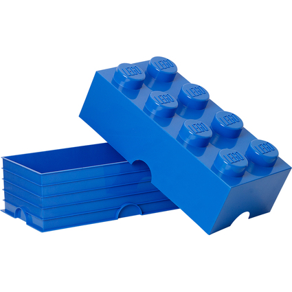 LEGO Brique de rangement STORAGE BRICK 8, 12 L, bleu