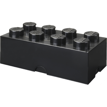 LEGO Brique de rangement STORAGE BRICK 8, 12 L, noir