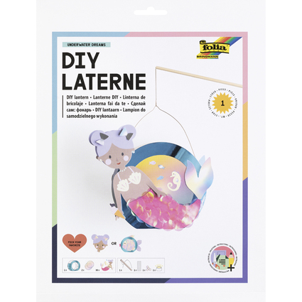 folia Kit de lanterne UNDERWATER DREAMS, bleu mtallis