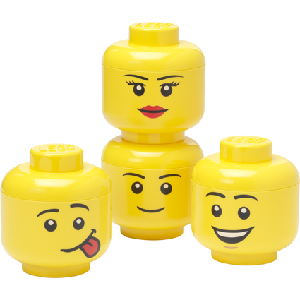 LEGO Set de mini-botes en forme de tte STORAGE HEAD