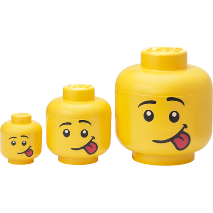 LEGO Set de botes en forme de tte STORAGE HEAD SILLY