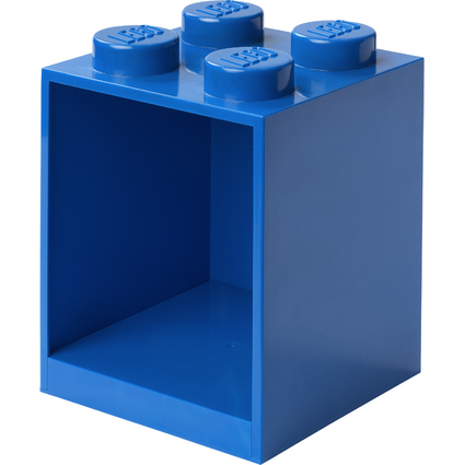 LEGO tagre en forme de brique BRICK SHELF 4, bleu