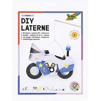 folia Kit de lanterne POLICE