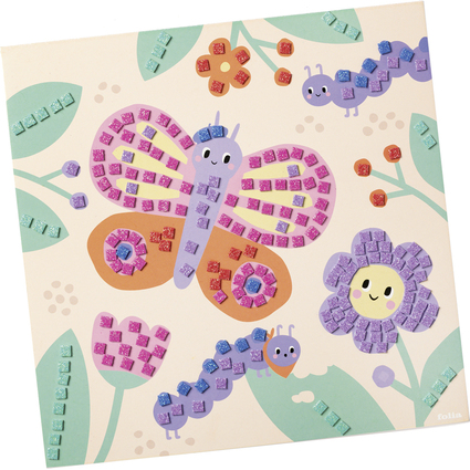folia Mosaque en caoutchouc mousse "BUTTERFLY", 301 pices