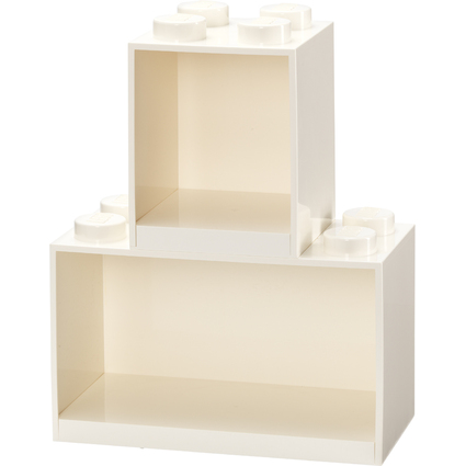 LEGO Set d'tagres en forme de brique BRICK SHELF, blanc