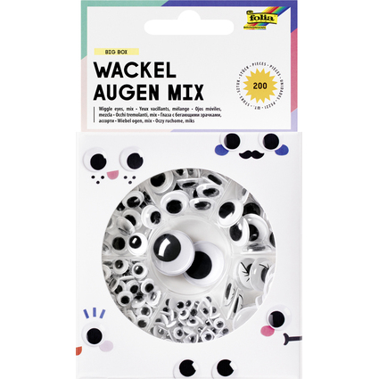 folia Oeil vacillant BIG BOX MIX, autocollant