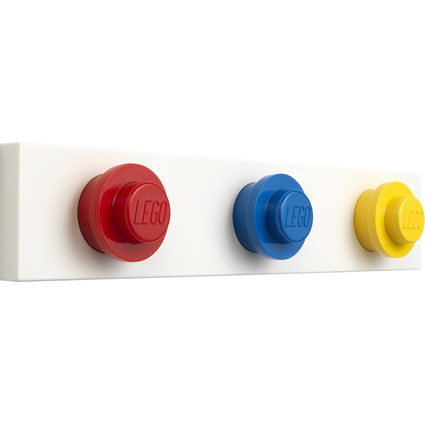 LEGO Portemanteau mural WALL HANGER RACK, rouge/bleu/jaune
