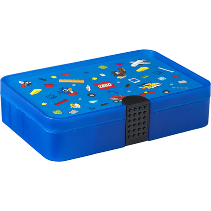 LEGO Bote de tri SORTING BOX, bleu translucide