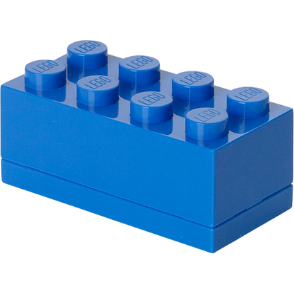 LEGO Bote  snack MINI BOX 8, 110 ml, bleu