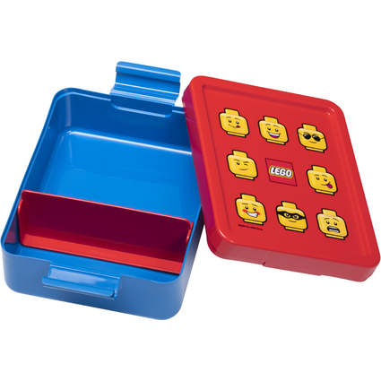 LEGO Bote  goter LUNCH BOX ICONIC, rouge/bleu