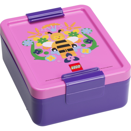 LEGO Boîte à goûter LUNCH BOX BEE, lilas
