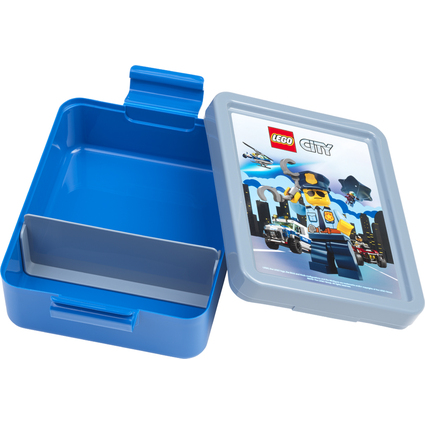 LEGO Bote  goter LUNCH BOX CITY, bleu