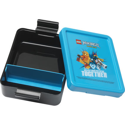 LEGO Bote  goter LUNCH BOX NINJAGO, bleu/noir