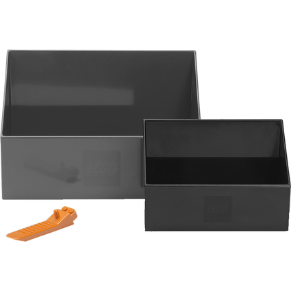 LEGO Jeu de pelles  briques BRICK SCOOPER SET, noir & gris