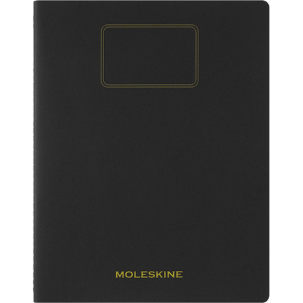 MOLESKINE Cahier Student, XXL, lign, noir