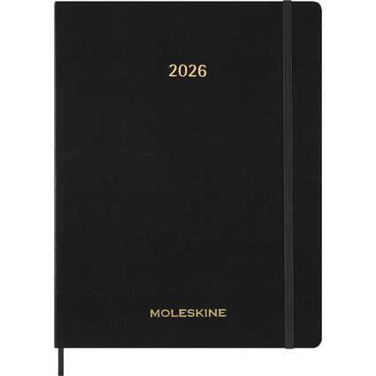 MOLESKINE Agenda Essential 2025/2026, 15 mois, XXL
