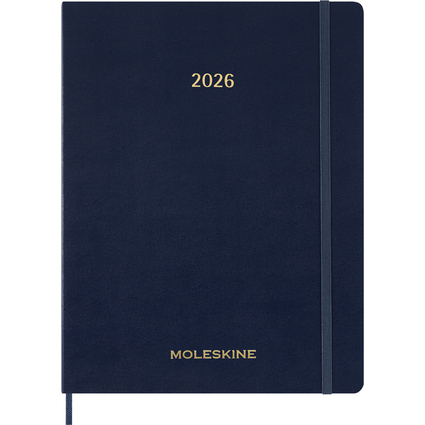 MOLESKINE Agenda Essential 2025/2026, 15 mois, XXL