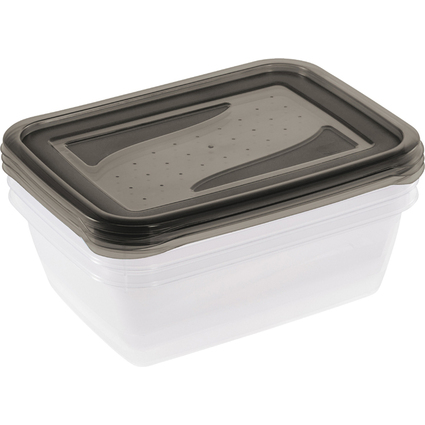 keeeper Bote de conservation "fredo fresh", 3x 1,25 L