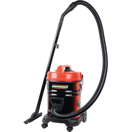 BRDER MANNESMANN Aspirateur eau & poussire, cuve de 25 L