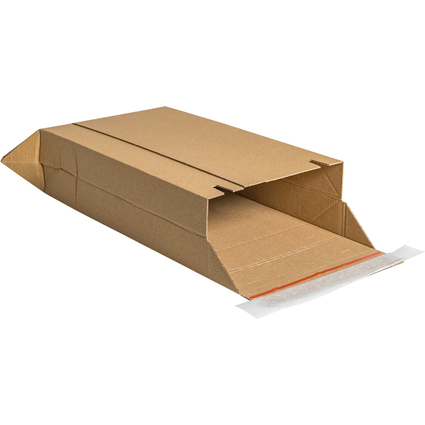 SMARTBOXPRO Pochette d'expdition, carton ondul, A4, marron