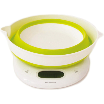 Little balance Balance Bol Up, pliable, blanc / vert clair