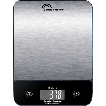 Little balance Balance de cuisine c-Happy Genius Inox