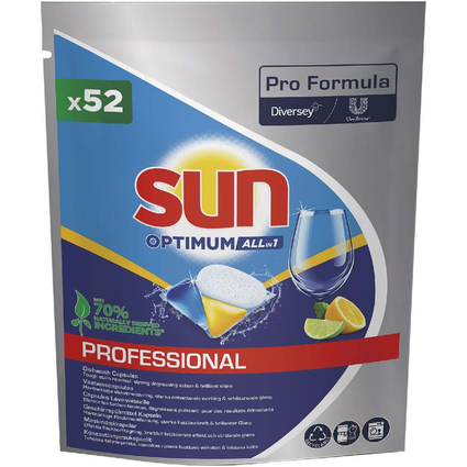 Sun Professional Pastilles lave-vaisselle Optimum ALLin1