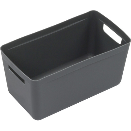 kangaro Bote de rangement, PP, 8 litres, anthracite