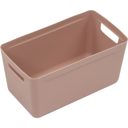 kangaro Bote de rangement, PP, 8 litres, rose