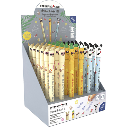 EBERHARD FABER Stylo  encre gel Animal Erase it! t