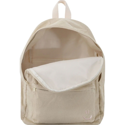 EBERHARD FABER Sac  dos de loisirs, en velours, beige