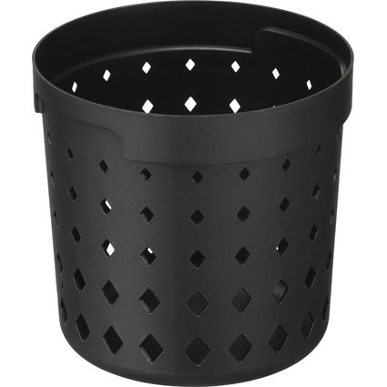 NHG Bac de rangement SEOUL ROUND ORGANIZER M, noir
