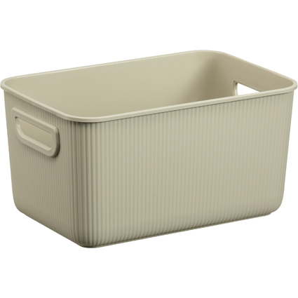 NHG Bote de rangement AKITA STORAGE S, PP, beige clair