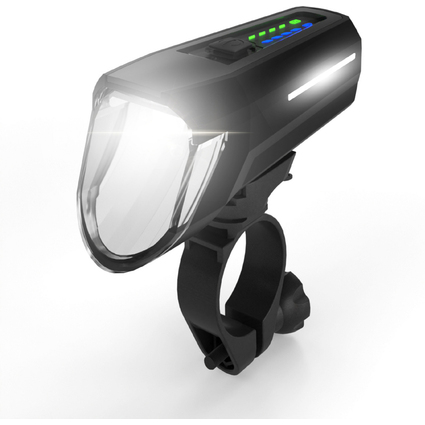 FISCHER Fahrrad-LED-Frontleuchte, 110 Lux