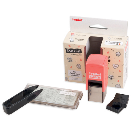 trodat Kit tampon  motif "Switch" - fait maison