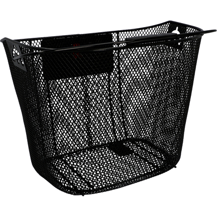 FISCHER Panier pour guidon de vlo, fixation rapide, noir