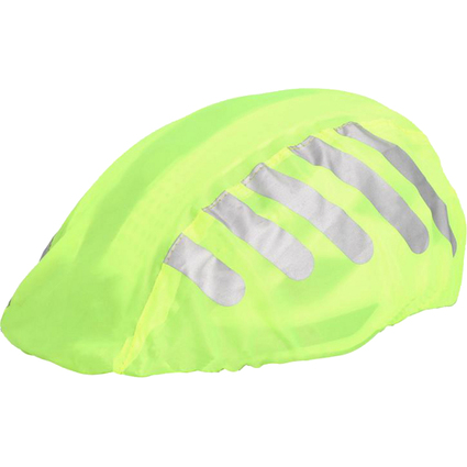 FISCHER Housse impermable pour casque de vlo, jaune fluo