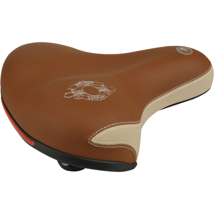 FISCHER Selle de vlo lastomre, capuccino