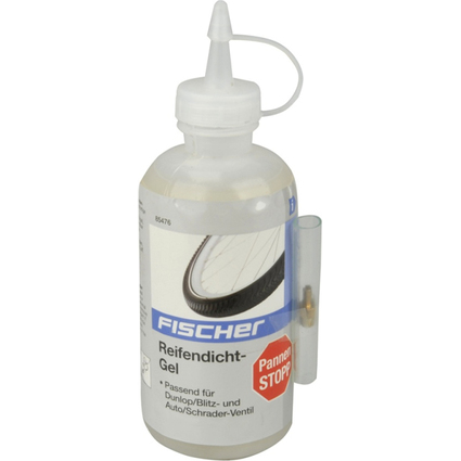 FISCHER Gel anti-crevaison, pour 2 chambres  air, 350 ml
