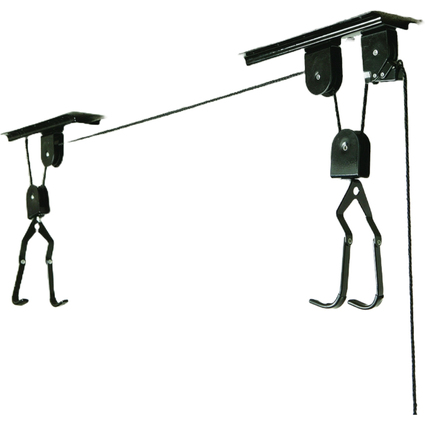 FISCHER Porte-vlo lvateur PLUS, capacit: 30 kg, noir