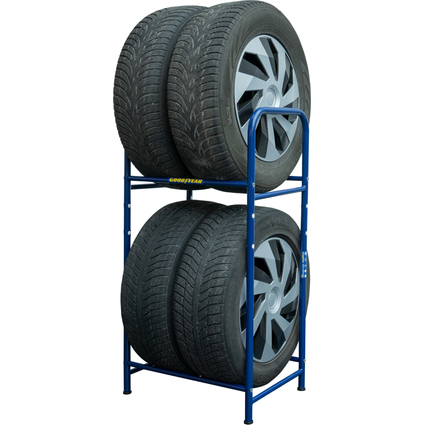 GOODYEAR Rayonnage pour pneus de voiture, pour 4 pneus, bleu