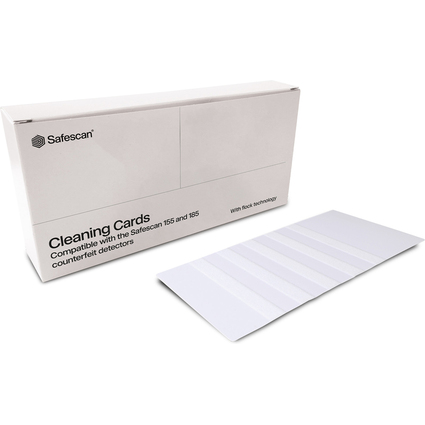 Safescan Cartes de nettoyage pour dtecteurs de faux billets