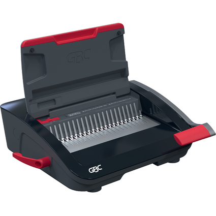 GBC Perforelieuse CombBind CB20, noir/rouge/argent