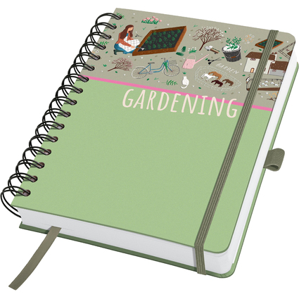 sigel Carnet  spirale Jolie Inspire "Garden Love", A5