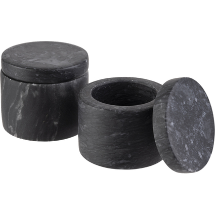 APS Bote en marbre MARVELLO, 40 ml, set de 2