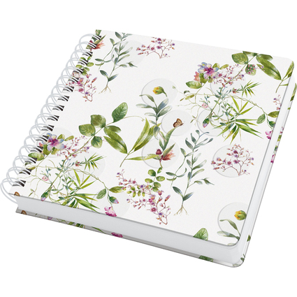sigel Carnet spirale Jolie Inspire Square "Fairytale Garden"