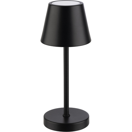 APS Lampe de bureau rechargeable  LED MERLE MICRO, noir